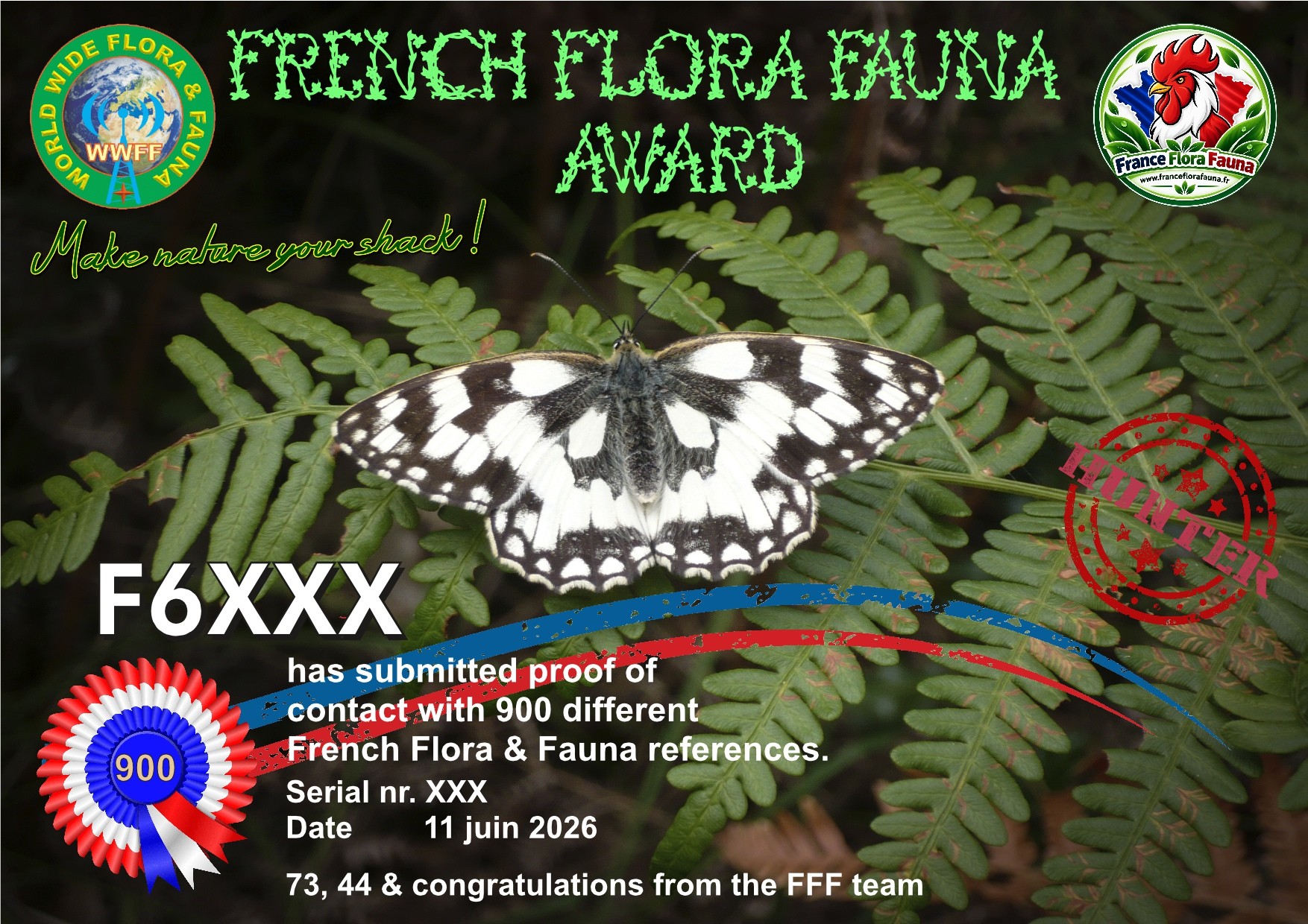 Diplôme France Flora Fauna